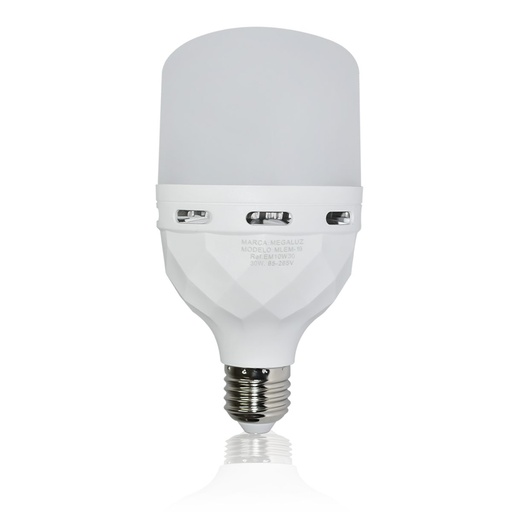 [EM10W30] FOCO DE EMERGENCIA RECARGABLE MEGALUZ (EM10W30)