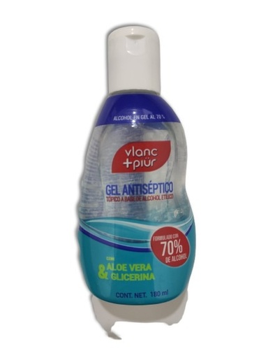 [VLANC + PIUR] GEL ANTIBACTERIAL 180ML VLANC + PIUR